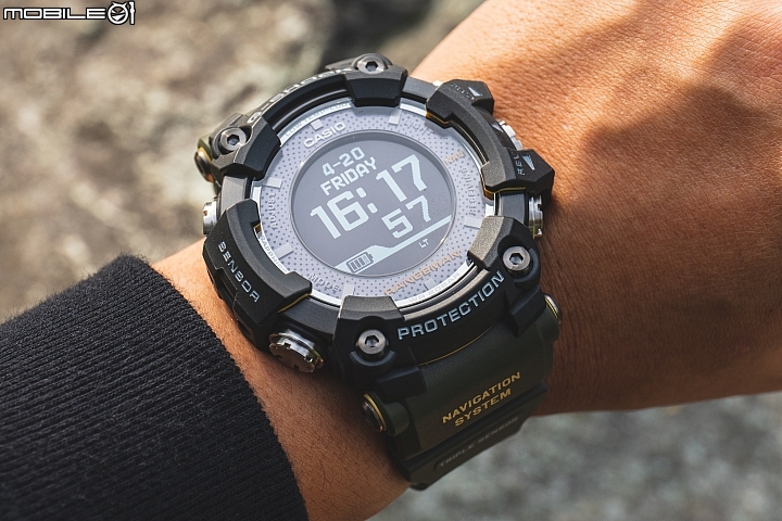 太陽能電力 GPS 腕錶‧CASIO G-SHOCK GPR-B1000 試用報告！