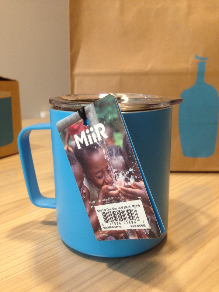 blue bottle travel mug開箱