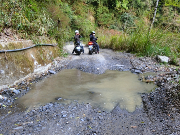 不輸給力行慘道的支線－［佳陽－翠巒產業道路］