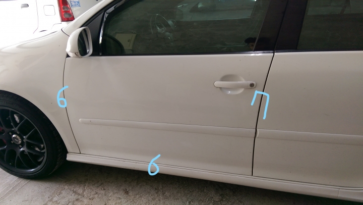 DIY教學-更換golf 5 車門六角鎖