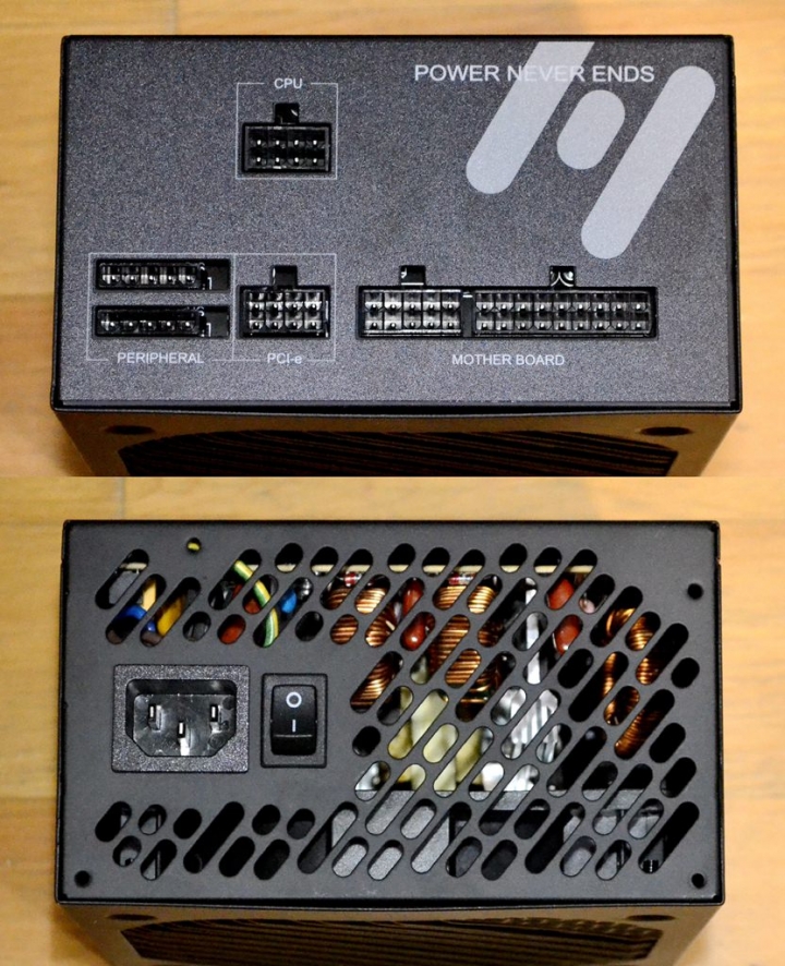 全漢 黑爵士II Hydro GE 450W 金牌電源供應器 開箱測試分享