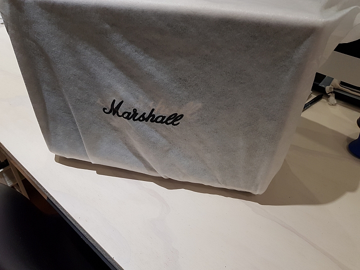 【開箱文-審美角度】Marshall Woburn 藍牙喇叭(奶油白)