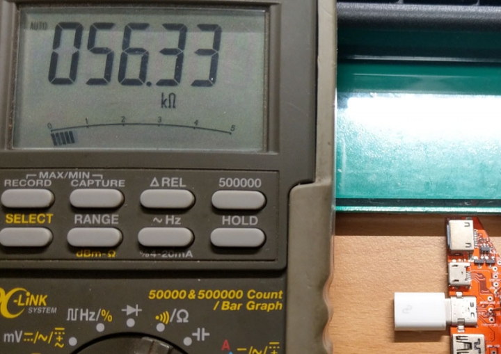 認識USB-C介面的Rp阻抗定義及實際測量