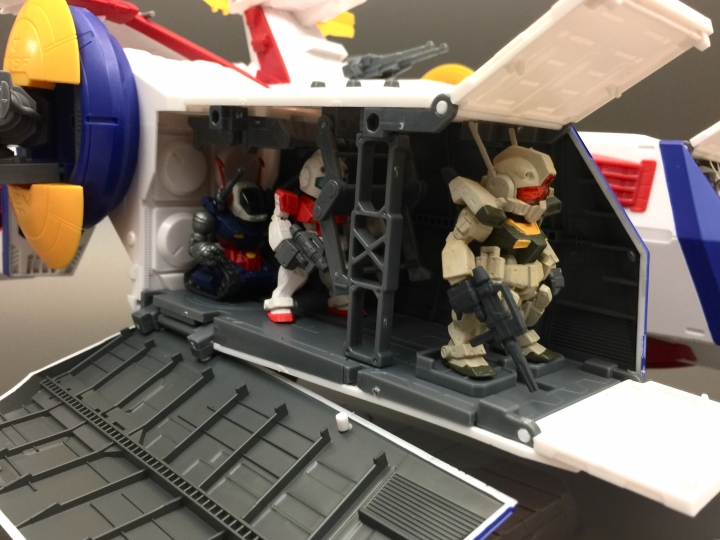 GUNDAM CONVERGE WHITE BASE白色基地