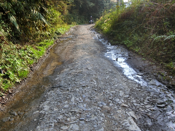 不輸給力行慘道的支線－［佳陽－翠巒產業道路］