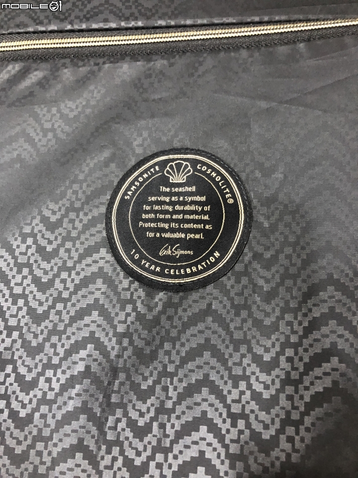 最美的行李箱 Samsonite 20吋10周年紀念行李箱開箱 -