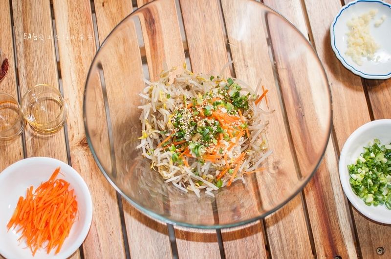 常備菜料理好吃又簡單。韓式小菜食譜:「韓式涼拌豆芽菜」