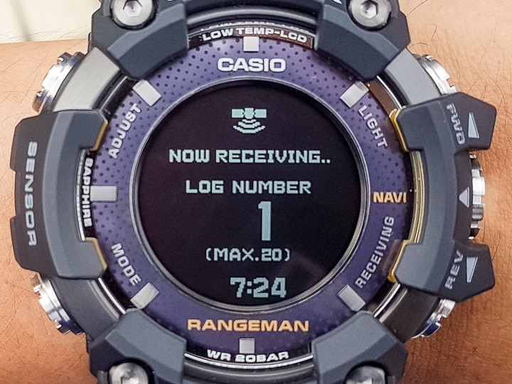 太陽能電力 GPS 腕錶‧CASIO G-SHOCK GPR-B1000 試用報告！