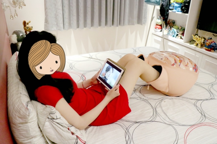 終於不用再抬腿了!OSIM高跟妹妹美腿機還我漂亮腿心得XD