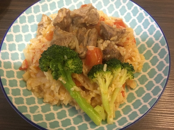 簡易版一鍋到底番茄牛肉燉飯分享