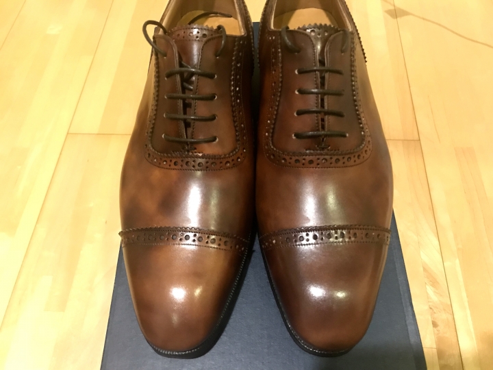 Meermin Cognac Museum Calf 紳士皮鞋 簡單開箱