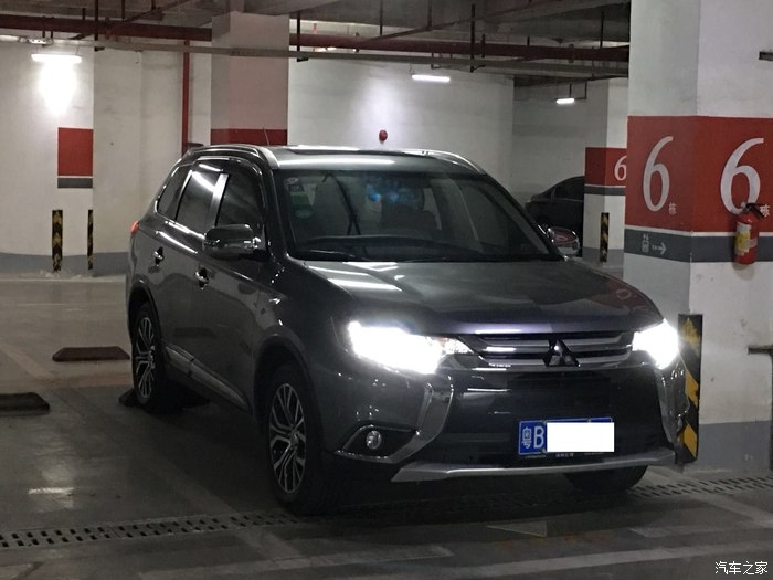 廣汽三菱2016款五座精英版 Outlander 用車1年簡單分享