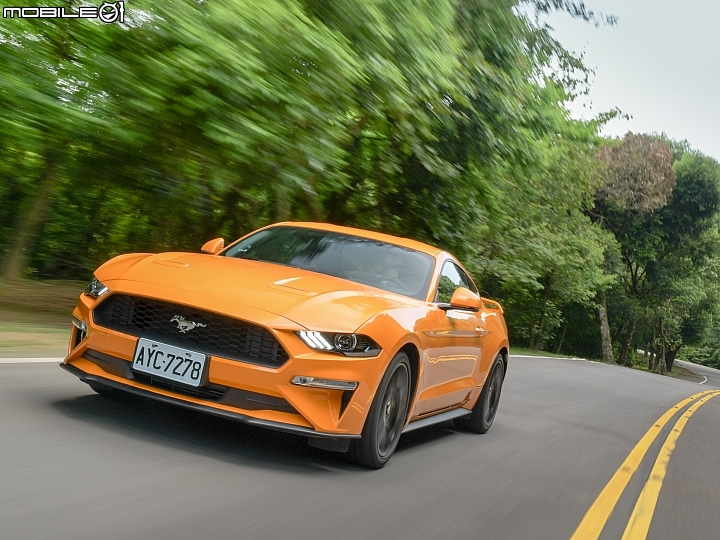 Ford Mustang Ecoboost Premium試駕 十速自排、電子儀錶加持躍升科技種馬