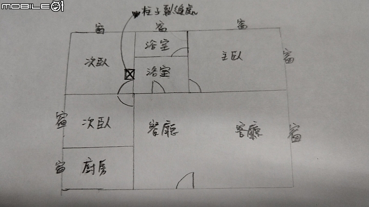 【求救】發現柱子裂縫,該如何處置?
