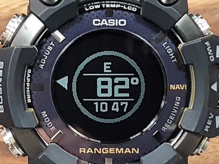 太陽能電力 GPS 腕錶‧CASIO G-SHOCK GPR-B1000 試用報告！