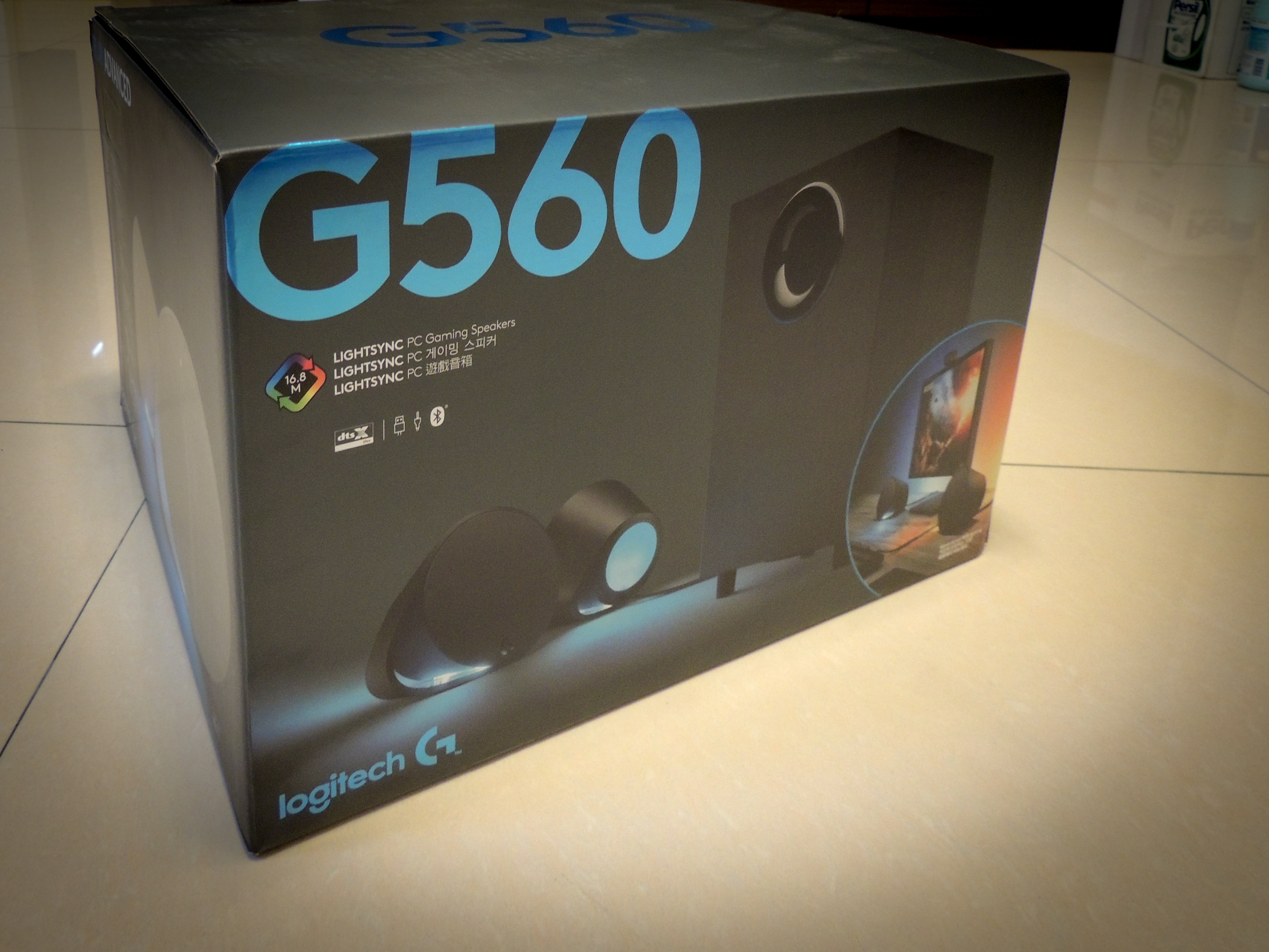 【強音來襲,絢麗光彩】羅技電競新品 RGB 2.1音箱-G560