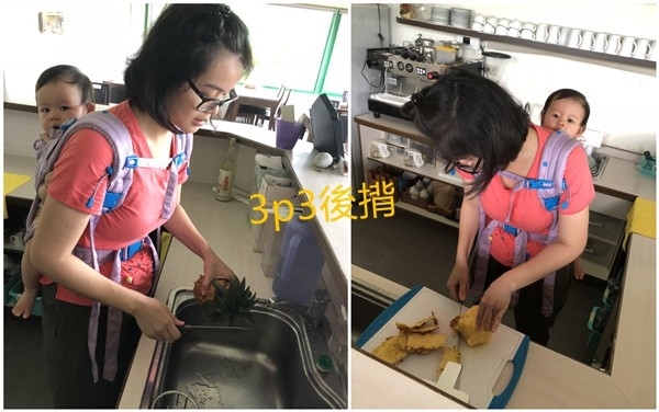 地方全職媽媽的日常~揹巾是家事好幫手