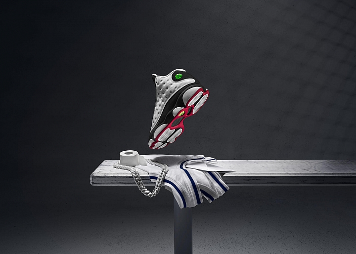 AIR JORDAN XIII WHITE/BLACK/TRUE RED AIR JORDAN XIII WHITE/BLACK/TRUE RED