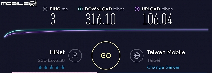 中華電信HiNet光世代300M/100M試用 超有感升速體驗