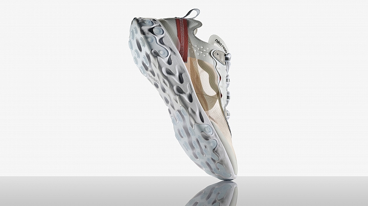 Nike React Element 87 鞋底刻紋設計是為了呈現跑鞋的性能 Nike React Element 87 鞋底刻紋設計是為了呈現跑鞋的性能