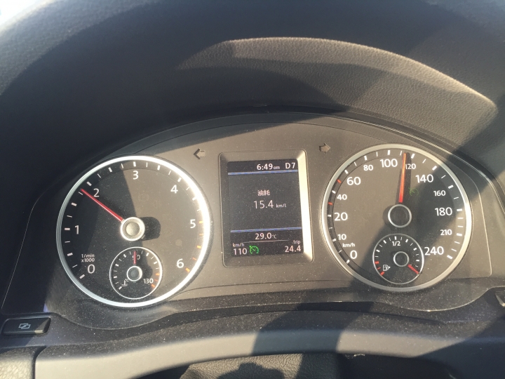 Tiguan TDI高速油耗分享