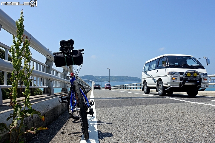 福岡→廣島  小折與電車交織260公里(角島大橋篇)