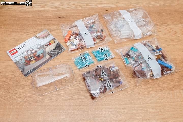 LEGO 21313 ideas系列 瓶中船-六包樂高積木 LEGO 21313 ideas系列 瓶中船-六包樂高積木