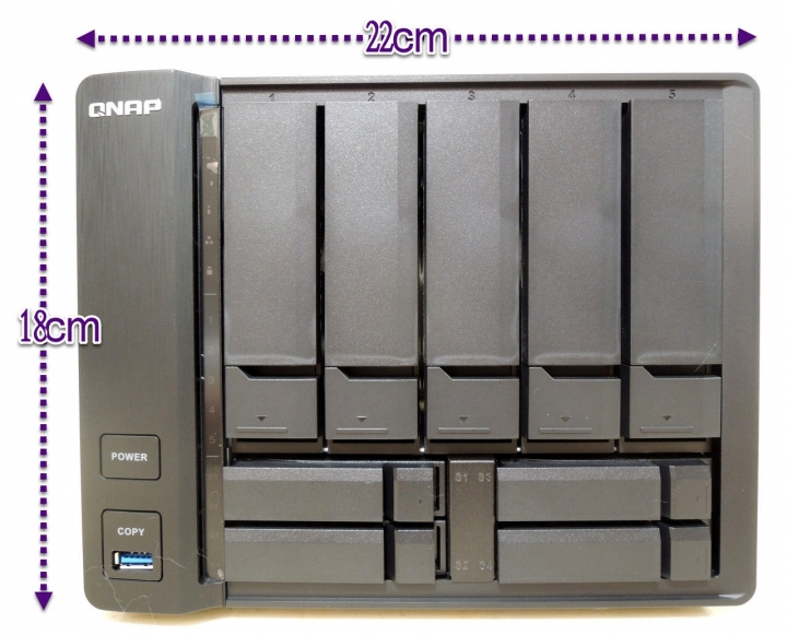 QNAP TS-963x 9-bay 10G NAS 開箱