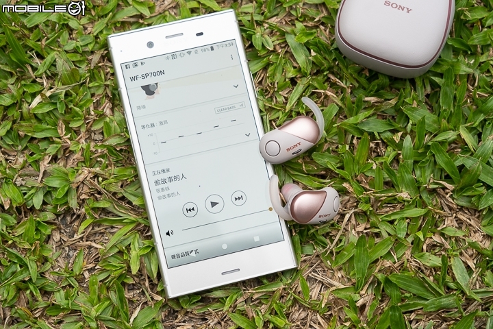 Sony WF-SP700N 可以透過等化器的調整來進行加強低頻 Sony WF-SP700N 可以透過等化器的調整來進行加強低頻
