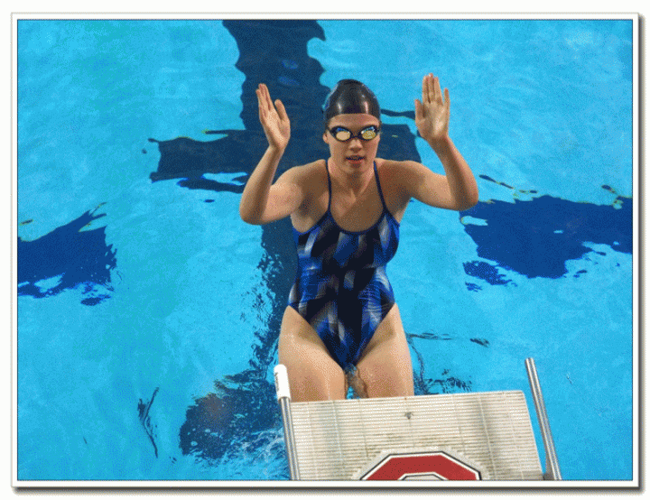 Ohio爸爸的相片書 最後一季-高中室內游泳比賽