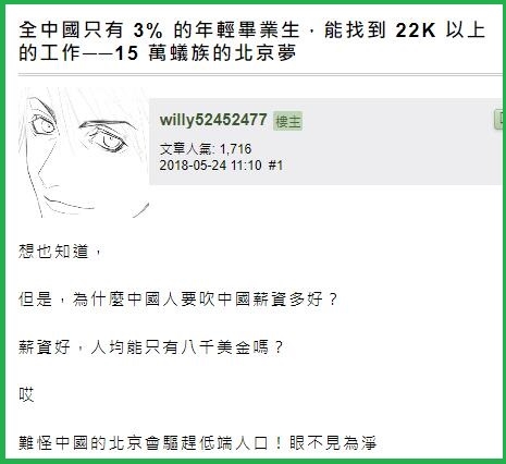 181202更新-白天反服貿晚上逛淘寶,口嫌體正直標準範例
