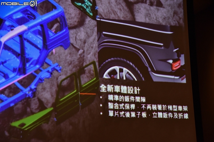 Mercedes-Benz New G-Class後葉子板改為一體單片式設計 Mercedes-Benz New G-Class後葉子板改為一體單片式設計