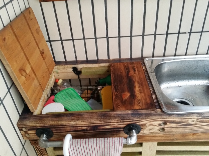 陽台水槽改造DIY