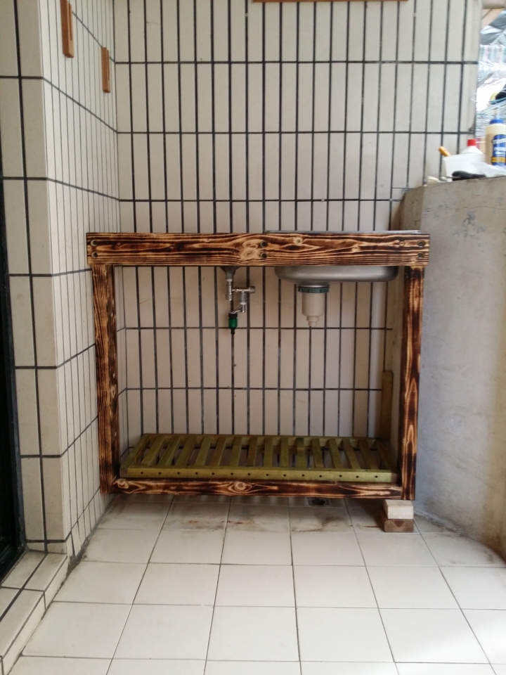 陽台水槽改造DIY