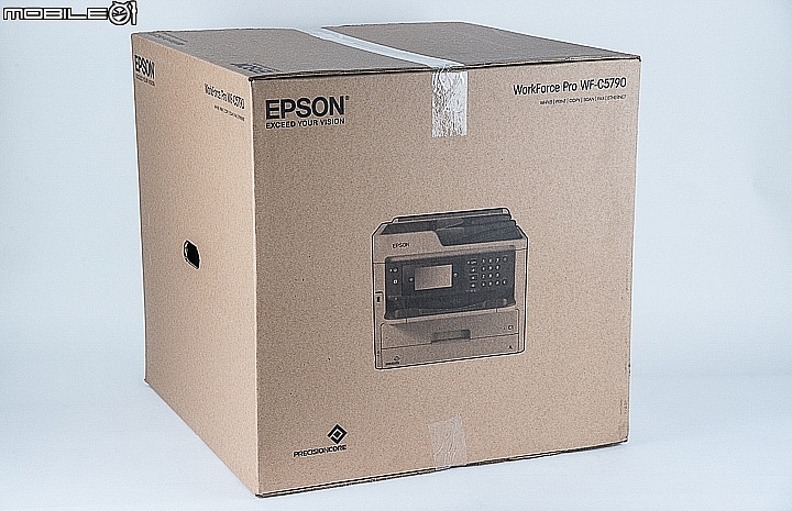 Epson WorkForce Pro WF-C5790事務機試用 15萬耐印量成本更省