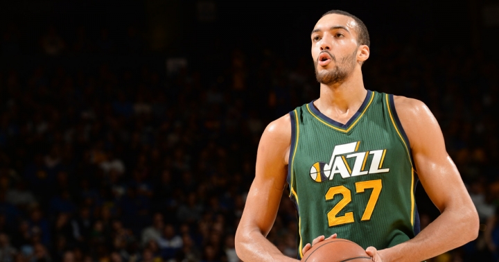 NBA 爵士隊球員Rudy Gobert獲得年度最佳防守球員 NBA 爵士隊球員Rudy Gobert獲得年度最佳防守球員