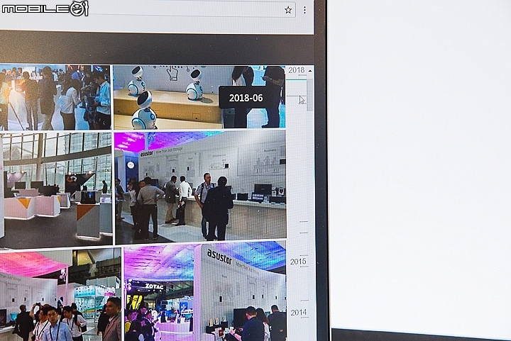 ASUSTOR Photo Gallery程式有支援相簿瀏覽功能 ASUSTOR Photo Gallery程式有支援相簿瀏覽功能