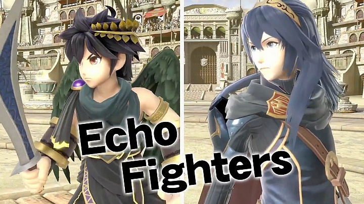 【E3 2018】《任天堂明星大亂鬥》任天堂本次也納入「Echo Player」機制,可讓相同角色在不同遊戲片中的形象,以不同角色方式登場與選擇,且在招式與語音上,也有一些不同。 【E3 2018】《任天堂明星大亂鬥》任天堂本次也納入「Echo Player」機制,可讓相同角色在不同遊戲片中的形象,以不同角色方式登場與選擇,且在招式與語音上,也有一些不同。