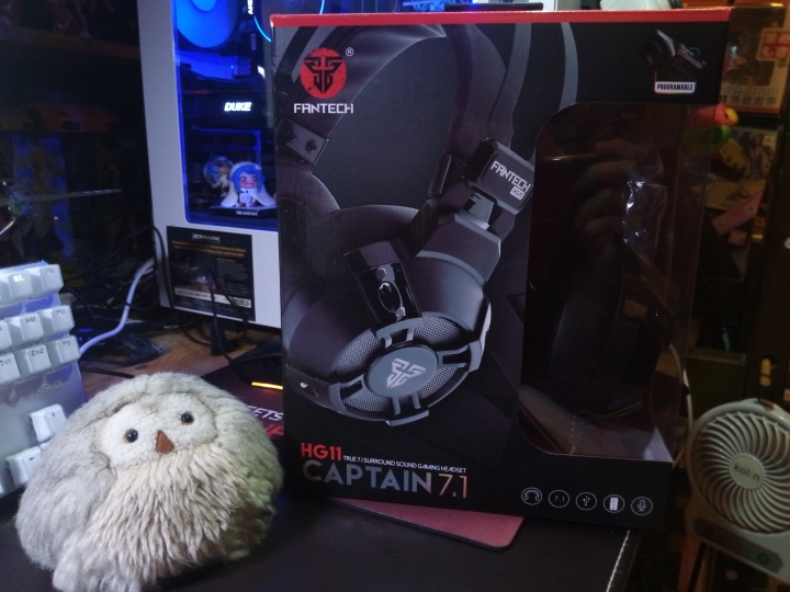 幻彩大進擊!Fantech CAPTAIN7.1電競耳機開箱