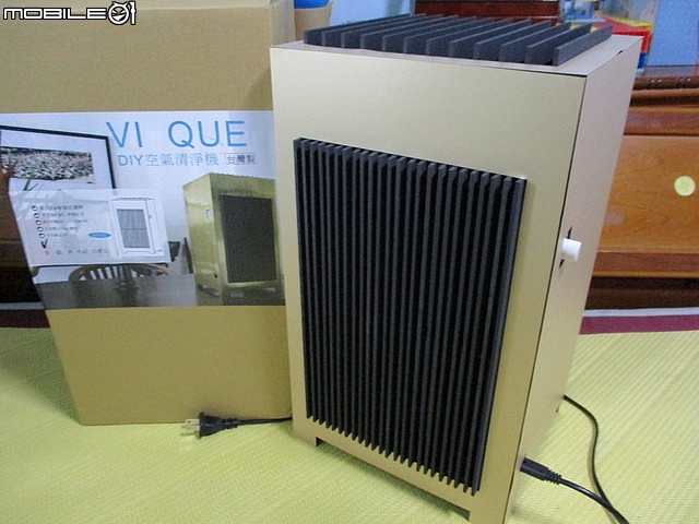 開箱 (體驗)DIY手做 【"VI QUE空氣清淨機"】!
