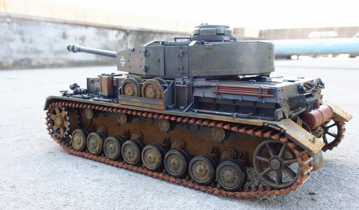 Heng Long 1/16 四號戰車(Panzerkampfwagen IV)