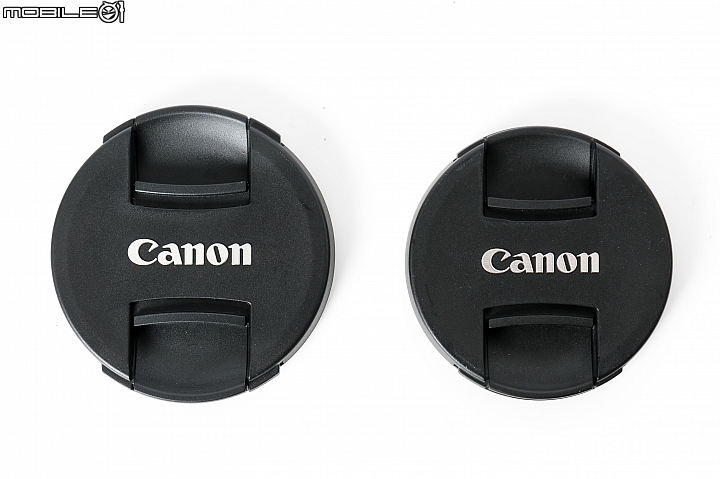 Canon EF 70-200mm f/4L IS II USM(二代)與Canon EF 70-200mm f/4L IS USM(一代)鏡頭蓋的差異 Canon EF 70-200mm f/4L IS II USM(二代)與Canon EF 70-200mm f/4L IS USM(一代)鏡頭蓋的差異