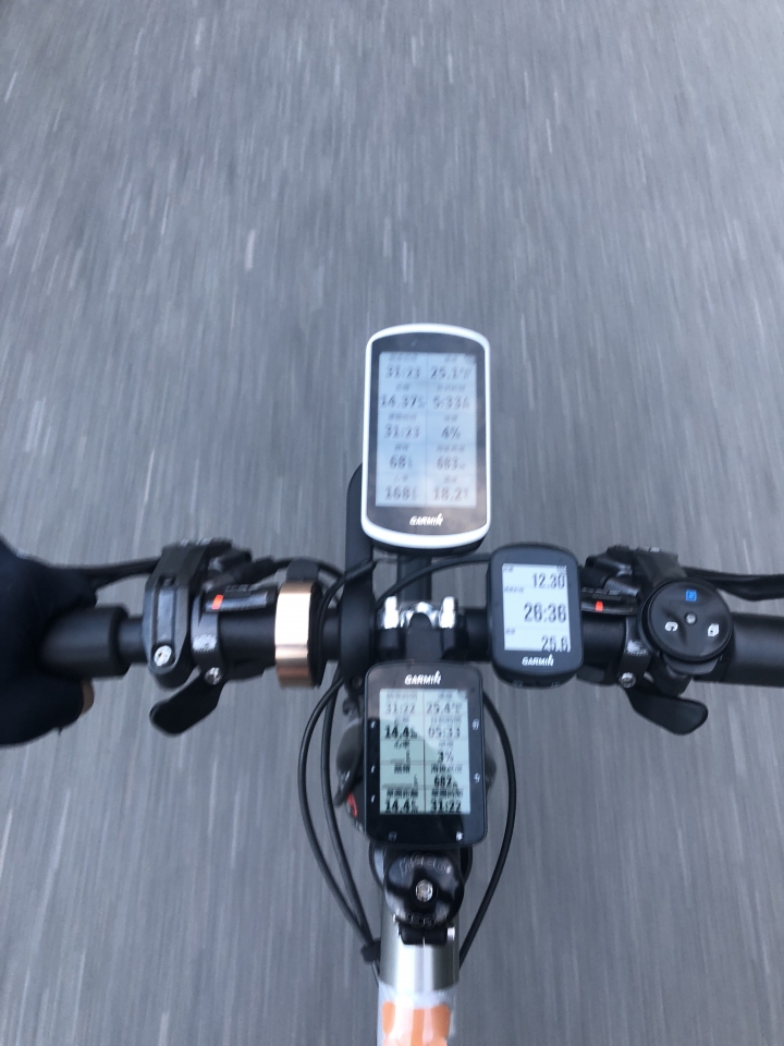 Garmin EDGE 520 Plus & EDGE 130 不自量力之武嶺實測