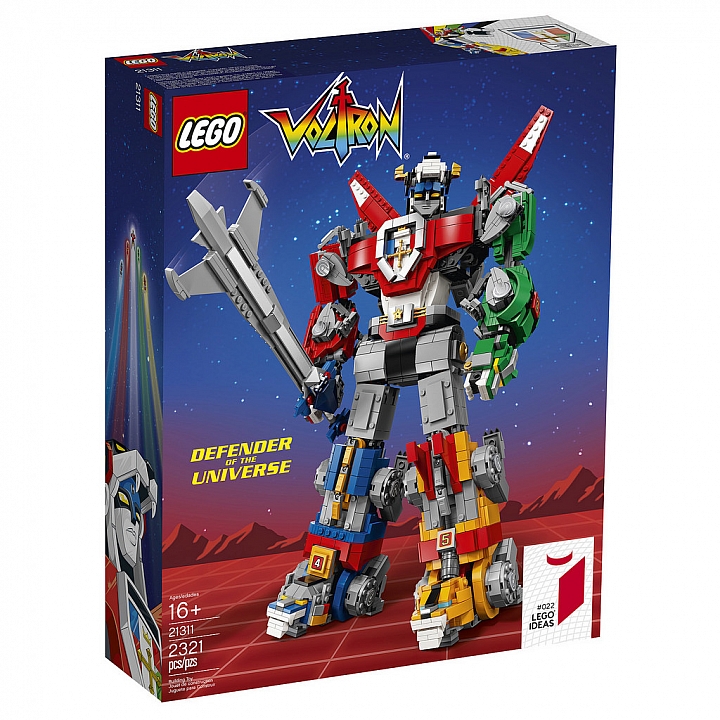 五獅聖戰士的編號為LEGO 21311,正式名稱為LEGO® Ideas 21311 Voltron 五獅聖戰士的編號為LEGO 21311,正式名稱為LEGO® Ideas 21311 Voltron