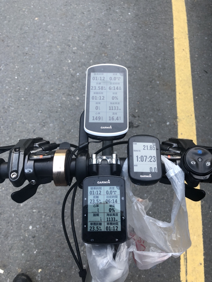 Garmin EDGE 520 Plus & EDGE 130 不自量力之武嶺實測