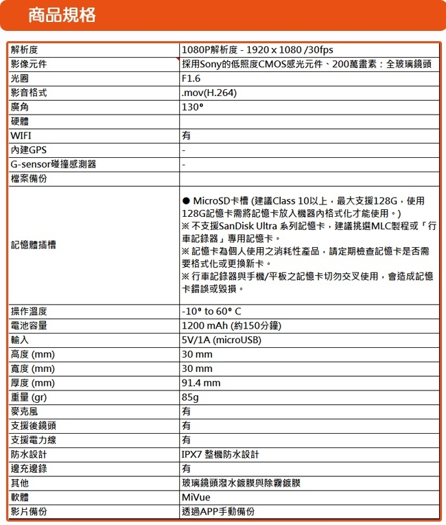 Mio MiVue M733 勁系列 WIFI 機車行車記錄器 - 開箱試用心得