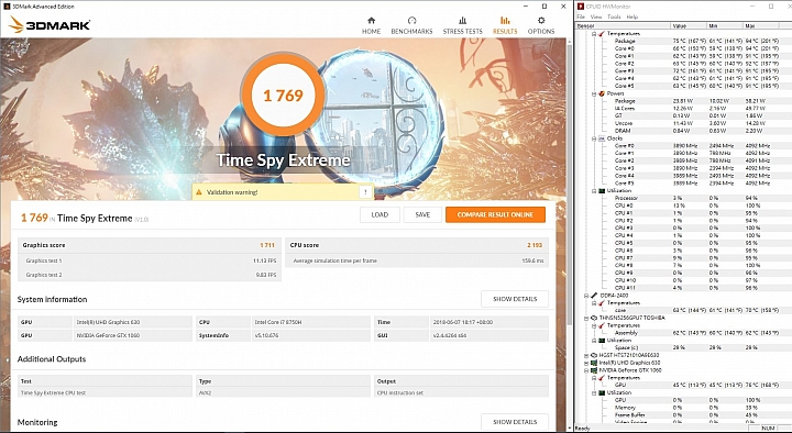 GIGABYTE Sabre 17-W8,八代新機測試報告