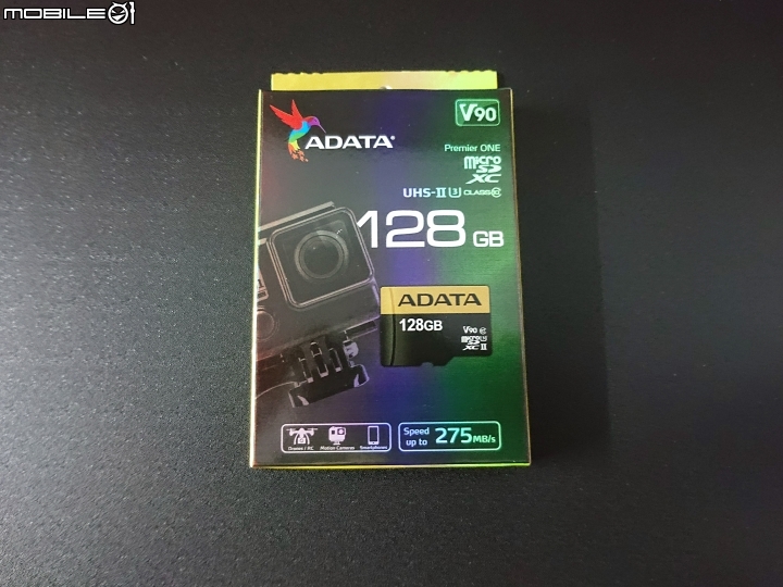 XZ2 Premium + ADATA Premier ONE SDXC UHS-II U3 Class 10 128GB 讀卡機測速