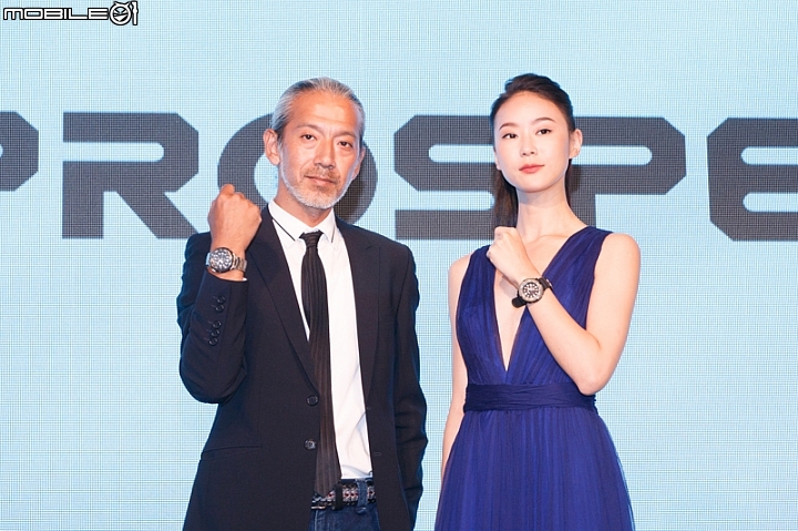 SEIKO PROSPEX 愛海洋潛水錶款 兩位代言人海底攝影導演袁緒虎,與海洋守護大使鍾瑤的出場秀 SEIKO PROSPEX 愛海洋潛水錶款 兩位代言人海底攝影導演袁緒虎,與海洋守護大使鍾瑤的出場秀