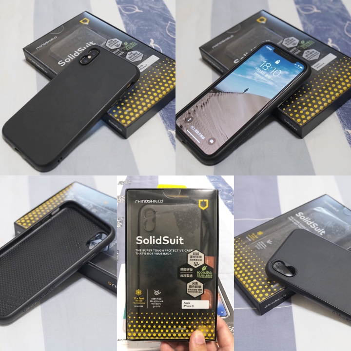 iPhone X半年使用之五款手機殼介紹(UAG、Spigen、Bitplay、犀牛盾)